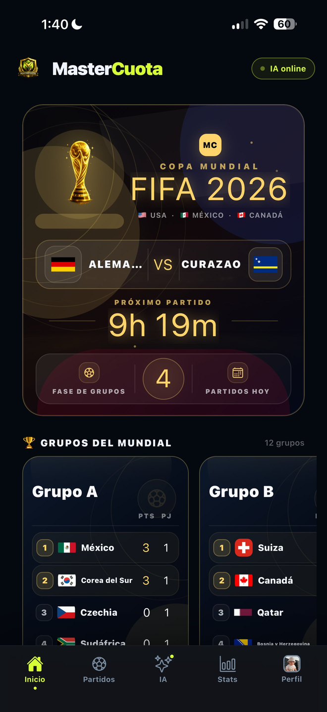 MasterCuota app